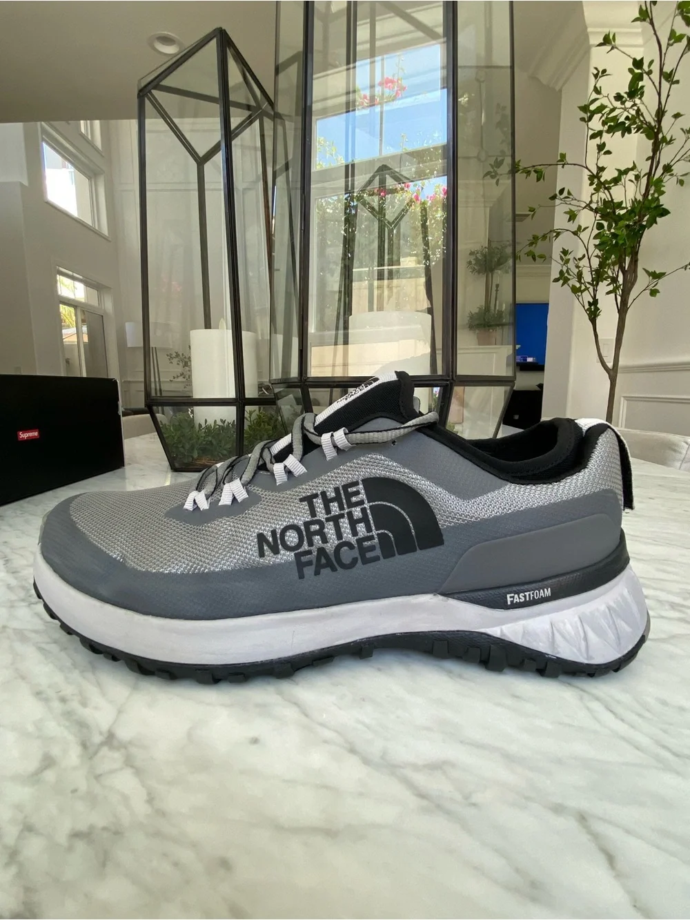The North Face Men’s Ultra Traction Griffin Grey/TNF Black Shoes